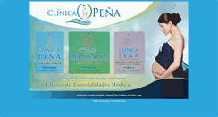 Desktop Screenshot of clinicapena.com